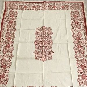 Rectangular Cotton Tablecloth size 70.5”x 53”